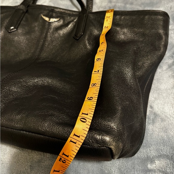 Zadig & Voltaire Black Leather Tote - Picture 8 of 9